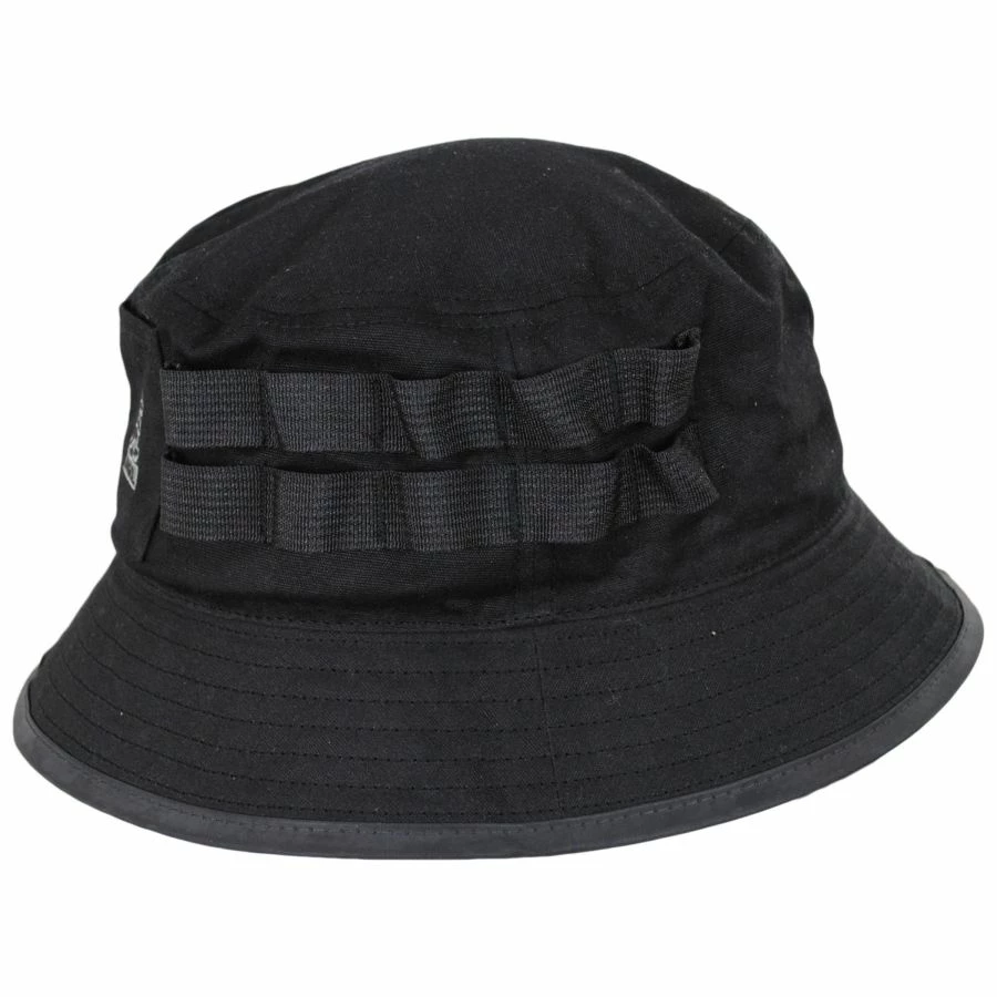 Kangol Utility Waxed Cotton Bucket Hat 3 Kangol Utility Waxed Cotton Bucket Hat - Image 3