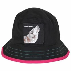 Goorin Bros Lone Wolf Cotton Bucket Hat