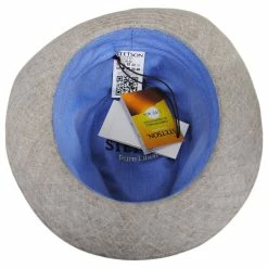 Stetson Linen Herringbone Trilby Fedora Hat 5 Stetson Linen Herringbone Trilby Fedora Hat -CHARLIE 1 HORSE Shop 440022