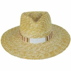 Tulum Wheat Straw Fedora Hat