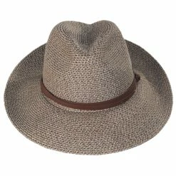 Balans Roll Up Toyo Straw Fedora Hat