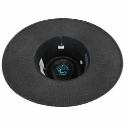 CHARLIE 1 HORSE Midnight Toker Shantung Straw Wide Brim Fedora Hat 5 CHARLIE 1 HORSE Midnight Toker Shantung Straw Wide Brim Fedora Hat -CHARLIE 1 HORSE Shop 442094