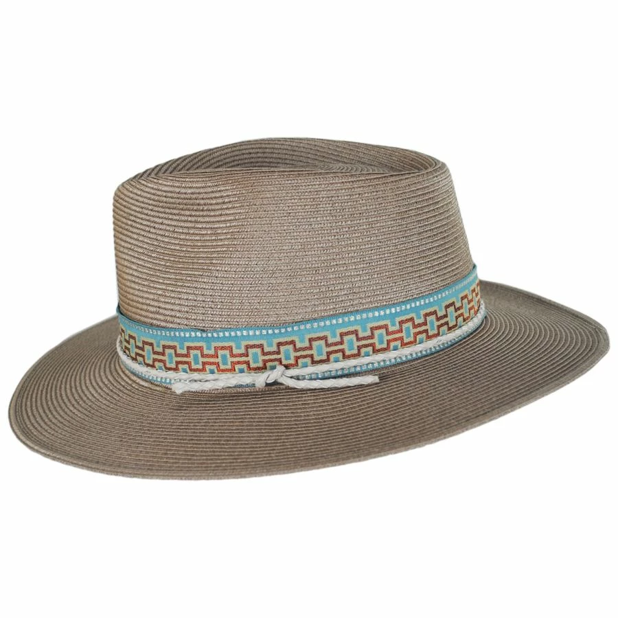 Goorin Bros Marcos Braided Straw Fedora Hat - Image 2