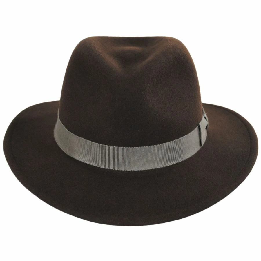 Curtis Wool LiteFelt Safari Fedora Hat