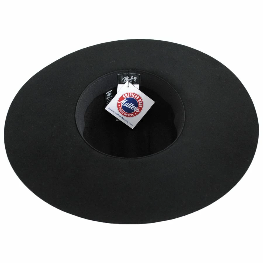 Niall Wool Felt Western Hat 3 Niall Wool Felt Western Hat - Image 3