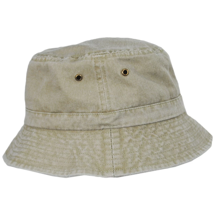 VHS Cotton Bucket Hat - Khaki 2 VHS Cotton Bucket Hat - Khaki - Image 2