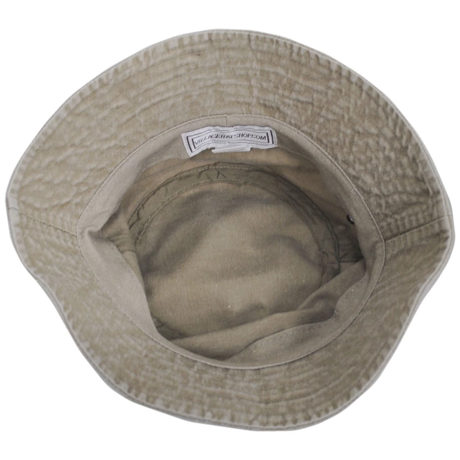VHS Cotton Bucket Hat - Khaki 3 VHS Cotton Bucket Hat - Khaki - Image 3