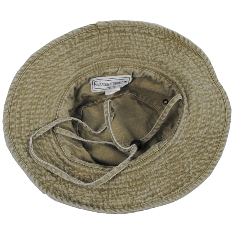 VHS Cotton Booney Hat - Khaki 3 VHS Cotton Booney Hat - Khaki - Image 3