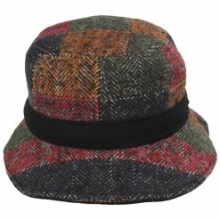 Stetson Kent Wool Blend Patchwork Bucket Hat