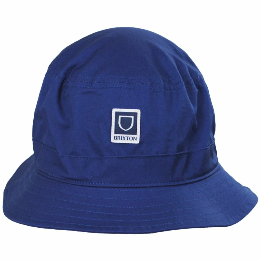 Beta Packable Cotton Bucket Hat - Ocean Blue 1 Beta Packable Cotton Bucket Hat - Ocean Blue