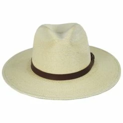 Field Proper Palm Straw Fedora Hat - Natural