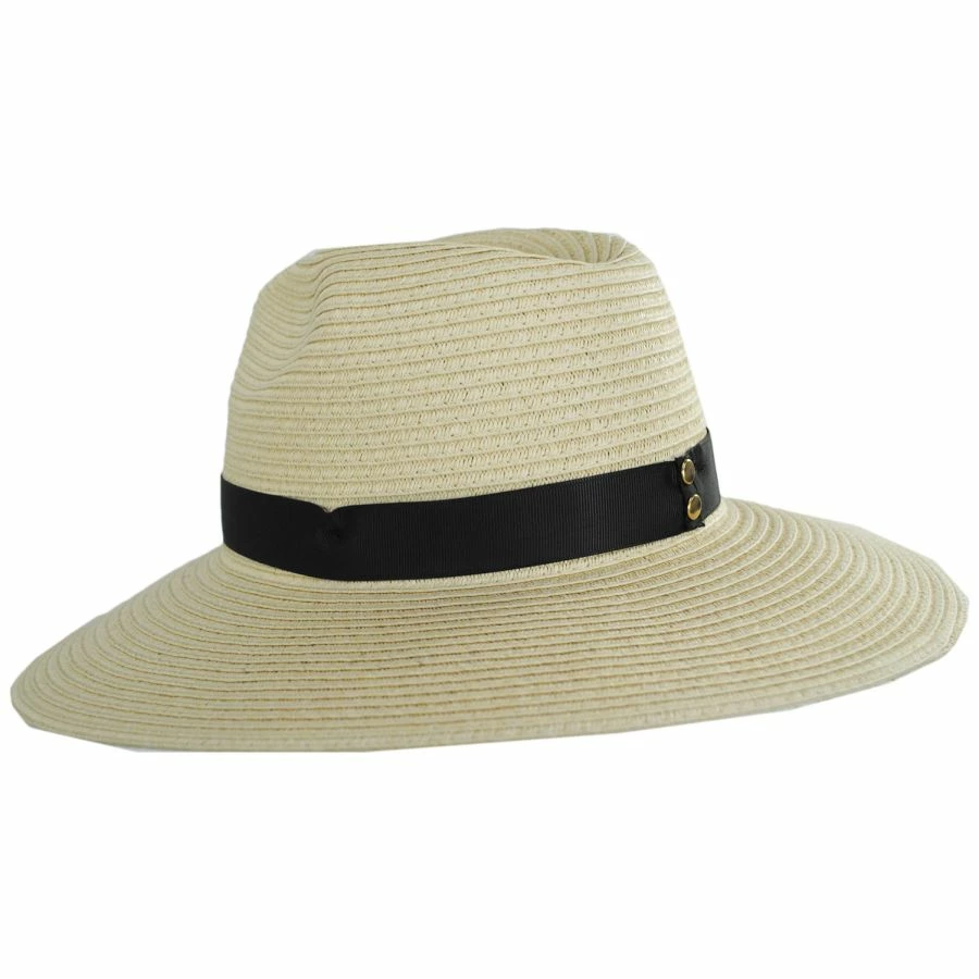 Andi Toyo Braid Fedora Hat 2 Andi Toyo Braid Fedora Hat - Image 2