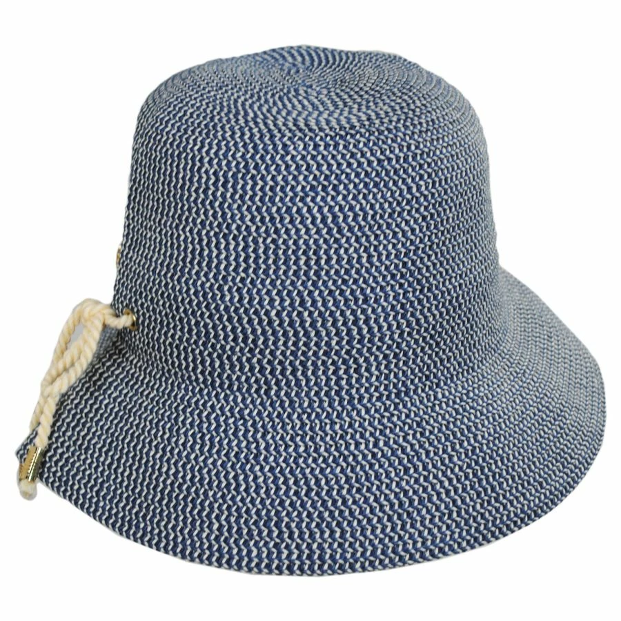 Edwina Toyo Straw Bucket Hat 1 Edwina Toyo Straw Bucket Hat