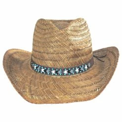 Callie Rush Straw Western Hat