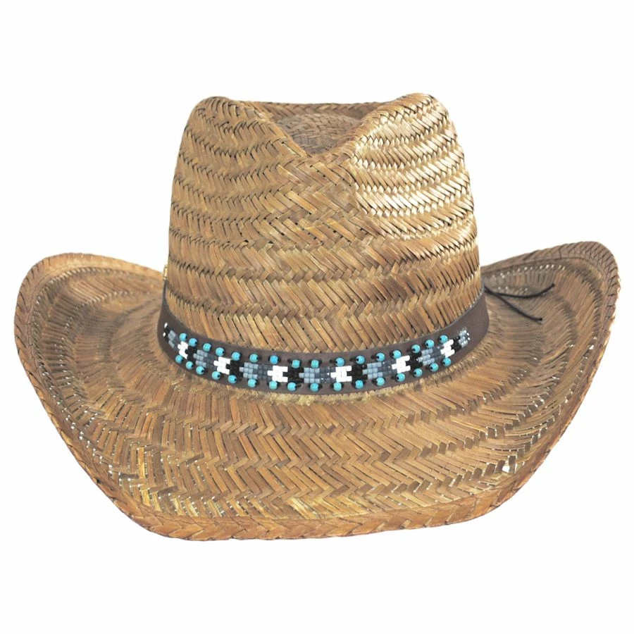 Callie Rush Straw Western Hat