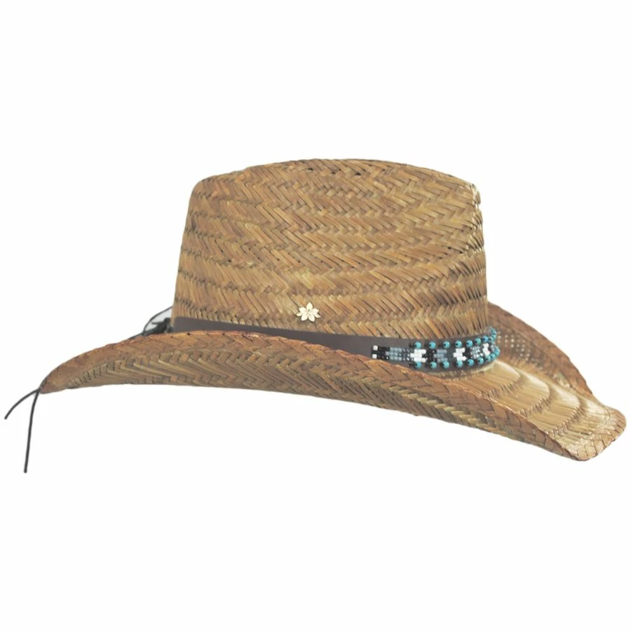 Callie Rush Straw Western Hat - Image 2