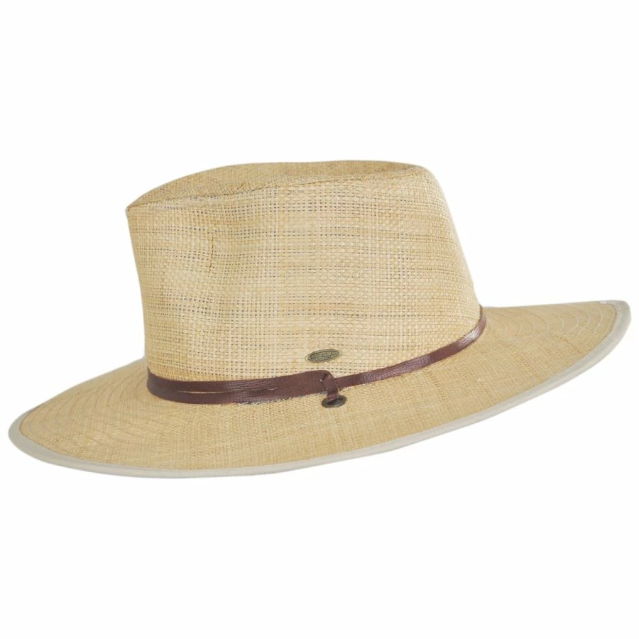 Scala Sandy Cay Raffia Straw Outback Hat - Image 2