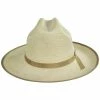 Scala Roadman Toyo Straw Western Hat