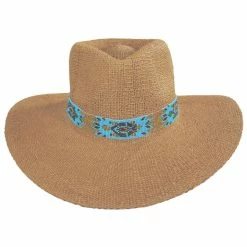 La Paz Toyo Straw Rancher Fedora Hat