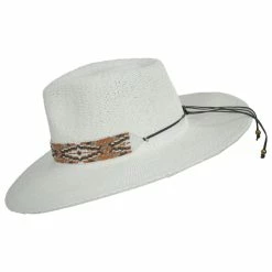 Alternative view of Talia Toyo Straw Rancher Fedora Hat