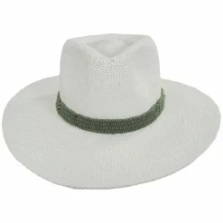 Sahara Toyo Straw Fedora Hat
