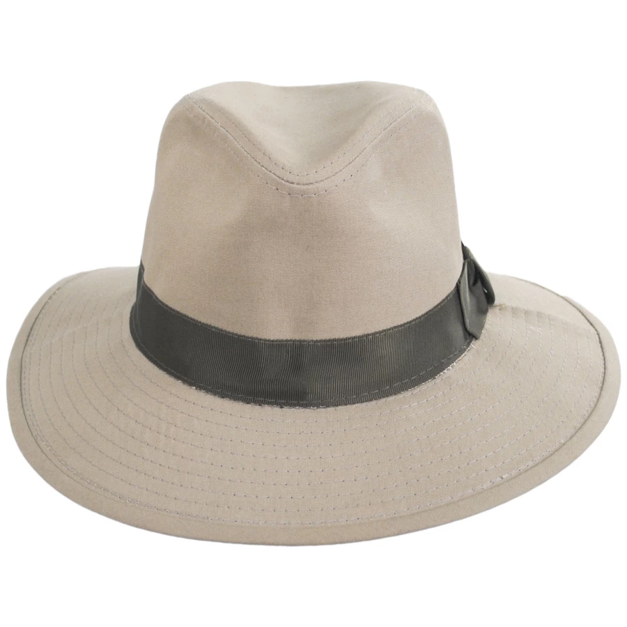 Officially Licensed Cotton Safari Fedora Hat 1 Officially Licensed Cotton Safari Fedora Hat