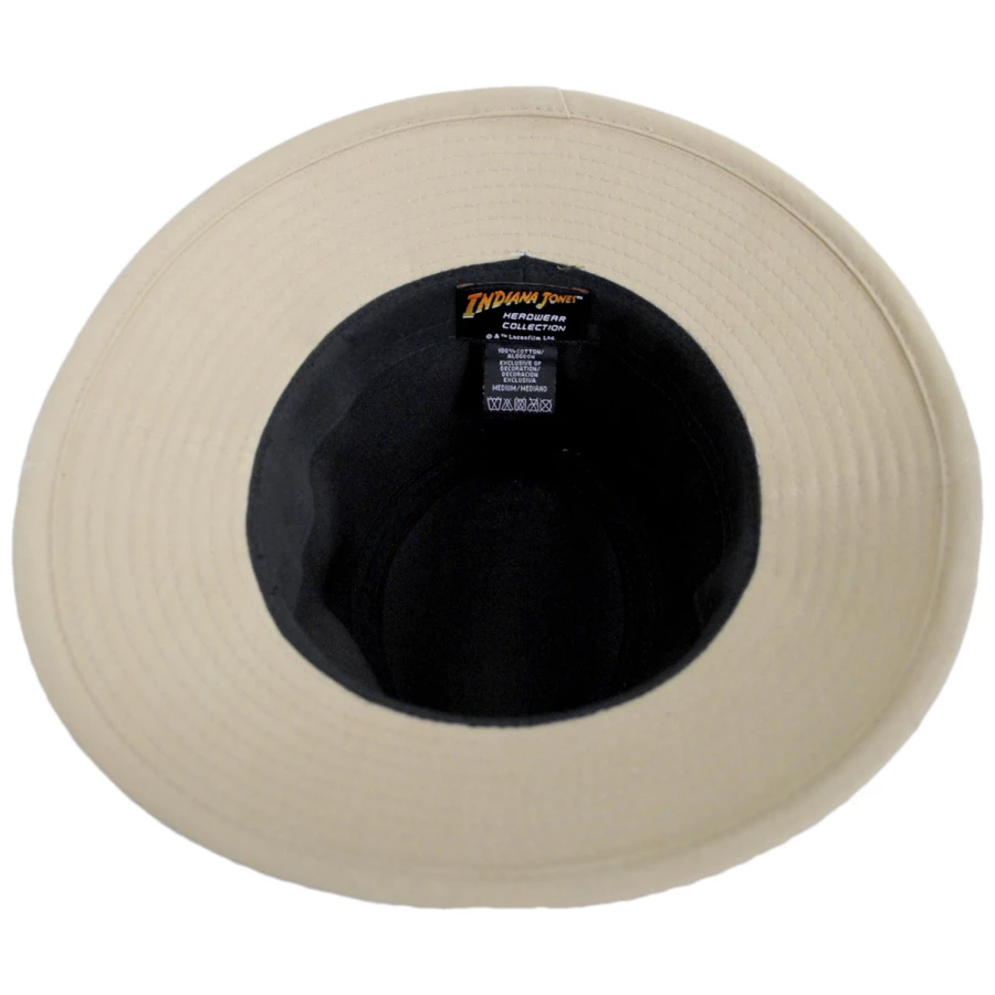 Officially Licensed Cotton Safari Fedora Hat 3 Officially Licensed Cotton Safari Fedora Hat - Image 3