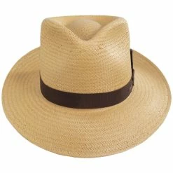 Adlay Raindura Straw Fedora Hat