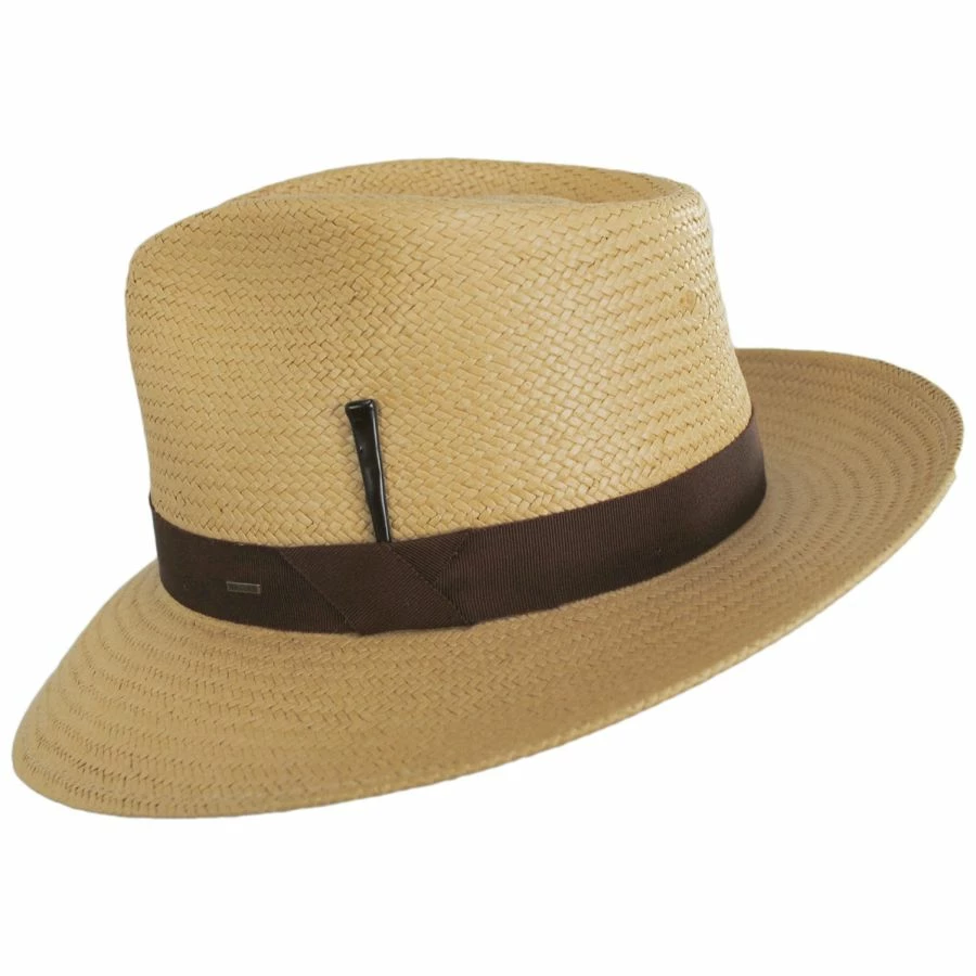 Adlay Raindura Straw Fedora Hat 2 Adlay Raindura Straw Fedora Hat - Image 2