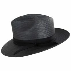 Alternative view of Winstone Raindura Straw Fedora Hat