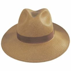 Blackburn Shantung LiteStraw Fedora Hat