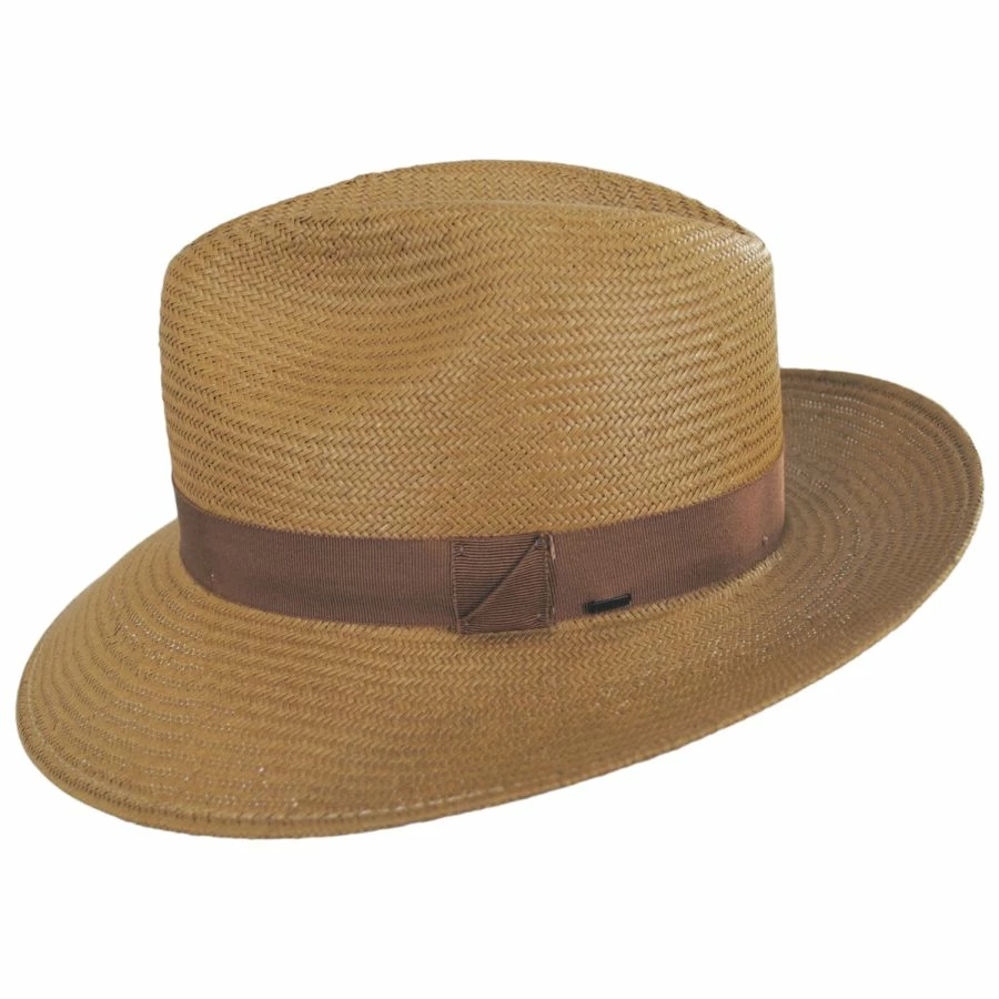 Blackburn Shantung LiteStraw Fedora Hat 2 Blackburn Shantung LiteStraw Fedora Hat - Image 2