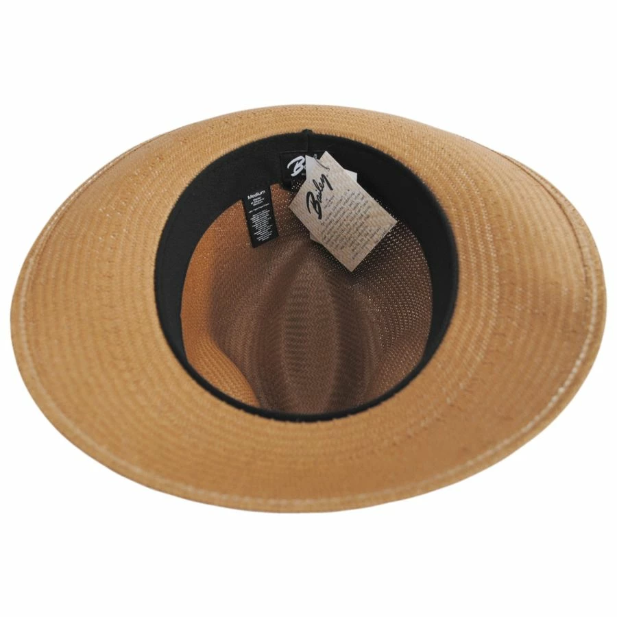Blackburn Shantung LiteStraw Fedora Hat 3 Blackburn Shantung LiteStraw Fedora Hat - Image 3