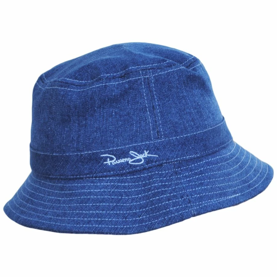 Panama Jack Fantasia Denim Bucket Hat 2 Panama Jack Fantasia Denim Bucket Hat - Image 2