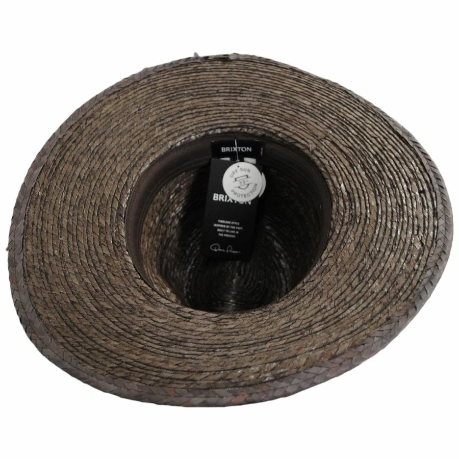 Field Proper Palm Straw Fedora Hat 3 Field Proper Palm Straw Fedora Hat - Image 3