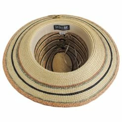 Paradise Striped Toyo Straw Fedora Hat 5 Paradise Striped Toyo Straw Fedora Hat -CHARLIE 1 HORSE Shop 472272