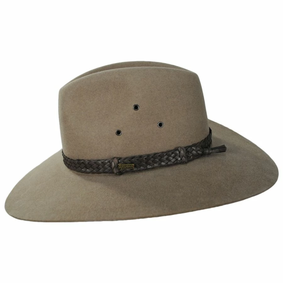 Riverina Fur Felt Australian Western Hat 2 Riverina Fur Felt Australian Western Hat - Image 2