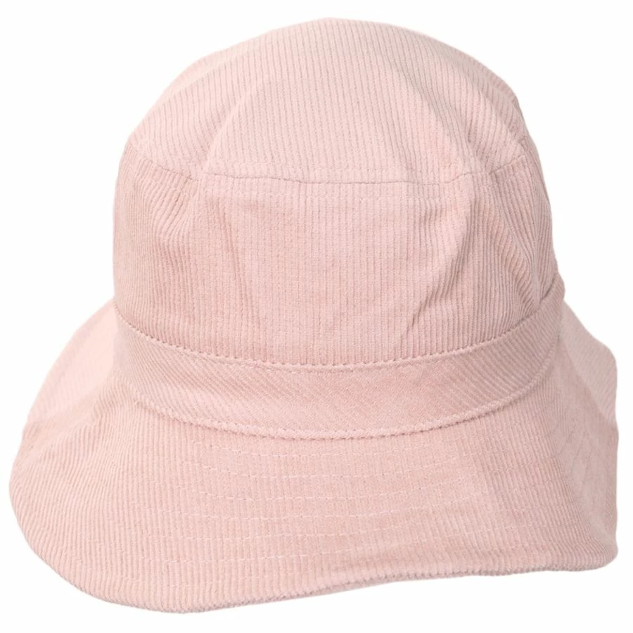 Petra Corduroy Packable Bucket Hat - Pink 1 Petra Corduroy Packable Bucket Hat - Pink