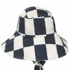 Jasper Cotton Checkerboard Packable Bucket Hat