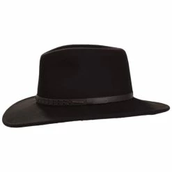 Alternative view of Stetson Sturgis Crushable Wool Felt Outback Hat