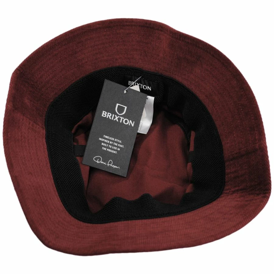 Beta Cotton Packable Bucket Hat - Berry - Image 3
