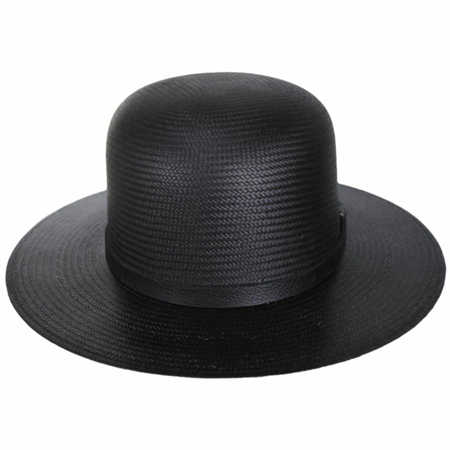 Quil Shantung LiteStraw Open Crown Hat 1 Quil Shantung LiteStraw Open Crown Hat