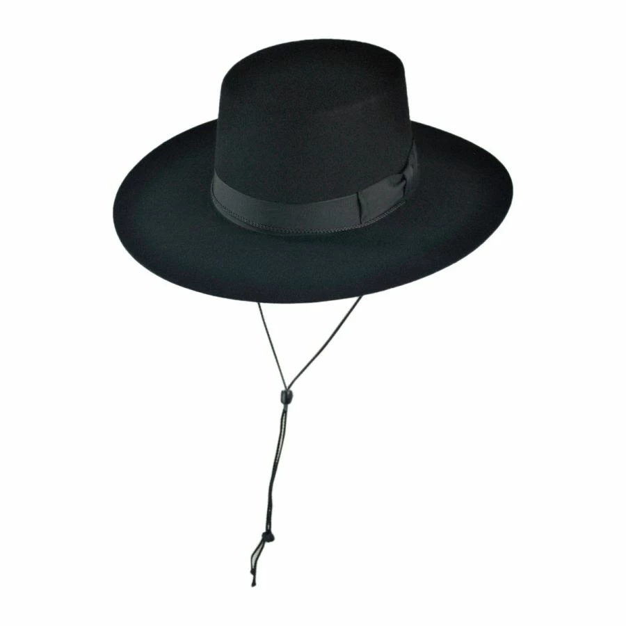 Made In The USA - Classics Wool Felt Bolero Hat 1 Made In The USA - Classics Wool Felt Bolero Hat
