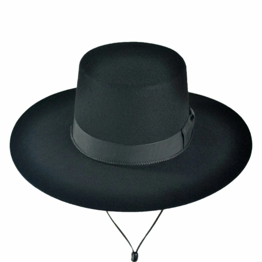 Made In The USA - Classics Wool Felt Bolero Hat 2 Made In The USA - Classics Wool Felt Bolero Hat - Image 2