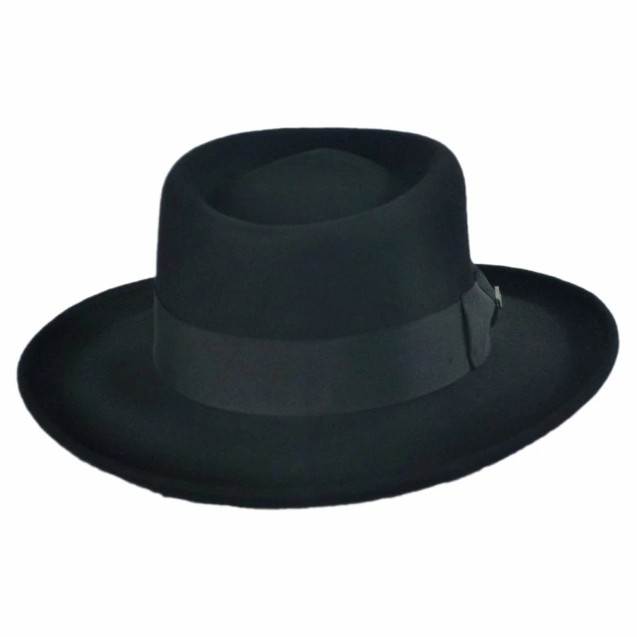 Crushable Wool Felt Gambler Hat - Image 2