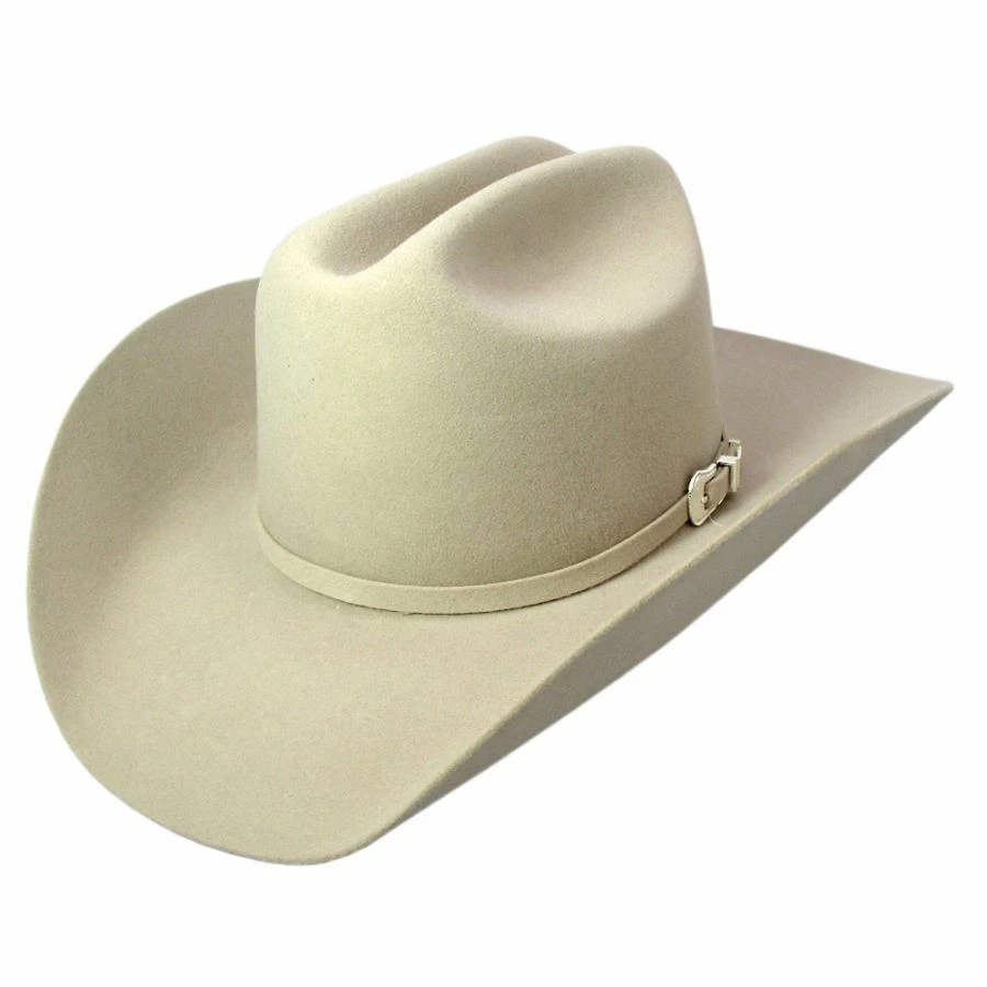 Lightning Wool And Angora Felt Cowboy Hat - Bone - Image 2