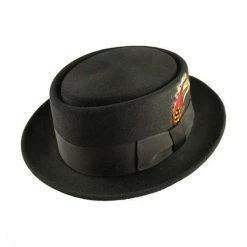 Jett Wool Felt Pork Pie Hat -CHARLIE 1 HORSE Shop size 7 2