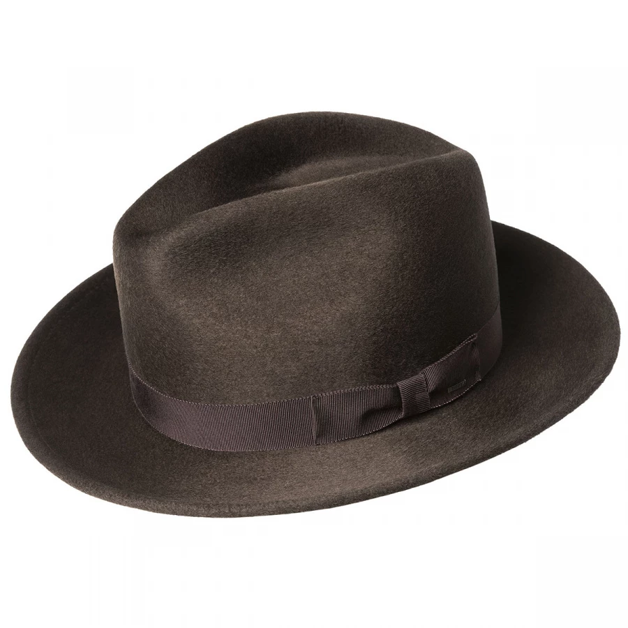 Criss Wool LiteFelt Long Teardrop Fedora Hat 2 Criss Wool LiteFelt Long Teardrop Fedora Hat - Image 2