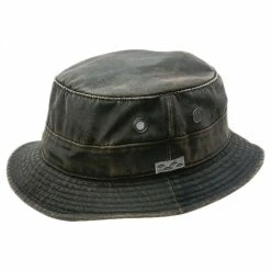 Weathered Cotton Bucket Hat