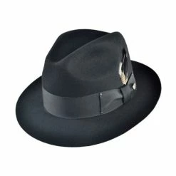Gangster Wool Felt Fedora Hat